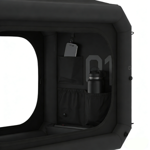 <span class=keywords><strong>Tente</strong></span> capsule spatiale gonflable - 13,<span class=keywords><strong>5</strong></span> kg Léger Montage en <span class=keywords><strong>5</strong></span> minutes <span class=keywords><strong>4</strong></span> saisons Imperméable Glamping Utilisation familiale ISO9001 OEM/ODM - Product Image 3