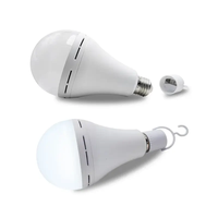 Batterie B22 E27 2 ans de garantie LED rechargeable Lumen élevé Temps de secours plus long Ampoule d'urgence 9 watts Lumière rechargeable E26