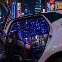 Générateur de lumière LED à fibre optique 18W pour plafond de voiture, effet ciel étoilé