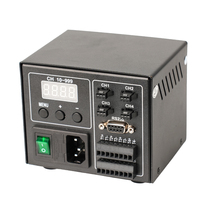 Contrôleur numérique de gradation à 4 canaux SPSMixed Strobe 120W, entrée AC220V, courant 48V 20A, éclairage pour vision industrielle, étanche