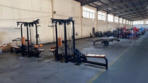 A061 Entrenador multifuncional Equipo de gimnasio 8 estaciones <span class=keywords><strong>gimnasion</strong></span> multi 8 estación máquina jungla estación Multi Jungle 8 Stacks - Product Image 5