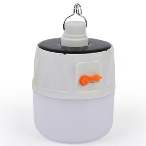 <b>LED</b> 100W <b>USB</b> Rechargeable Emergency Bulb DC5V-6V Diameter 105mm PP Built-in Battery 2400mA Three-Level Dimmable 3 Color Temp CE - Product Image 1