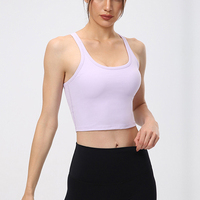 Soutien-gorge de sport pour femmes adultes, sexy, antichoc, pour la course, le fitness, le yoga, séchage rapide, sans couture, simple, pour activités de plein air