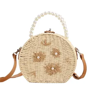 Vente en gros Offre Spéciale robe de femmes sac fourre-tout en rotin paille plage sac femmes sacs en rotin