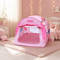 Tente de jeu pour enfants Kenpuaz, type tube monocouche, structure en acier, tissu polyester, utilisation en intérieur, unisexe, couleur neutre pour tout-petits