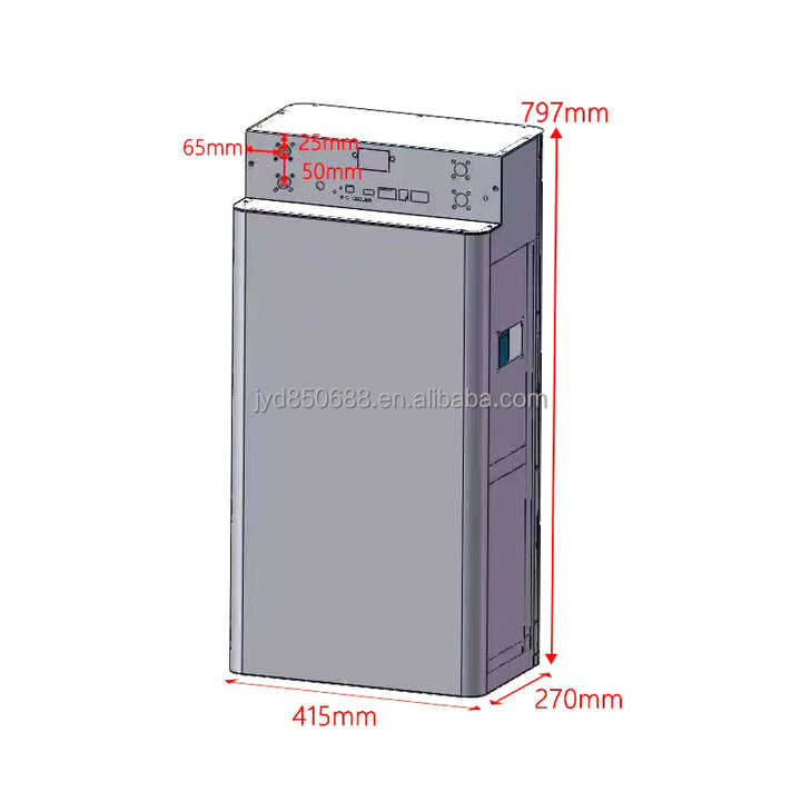 200a Jk Bms DIY Metal Shell Empty Battery Box 48v Lifepo4 Case Ev Tape ...