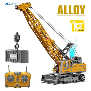 AiJH 13 CH Modelo <span class=keywords><strong>de</strong></span> Camión Excavadora Eléctrico RC, <span class=keywords><strong>Juguete</strong></span> <span class=keywords><strong>de</strong></span> Control Remoto, Vehículo <span class=keywords><strong>de</strong></span> Ingeniería <span class=keywords><strong>de</strong></span> Aleación, Modelo <span class=keywords><strong>de</strong></span> Grúa Eléctrica RC <span class=keywords><strong>de</strong></span> Metal - Product Image 1