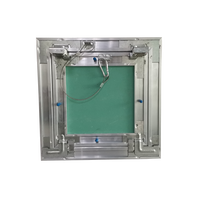 Panneau d'accès moderne carré, ignifuge et étanche en aluminium pour plafonds perforés d'hôpitaux, fabriqué par Gyptek