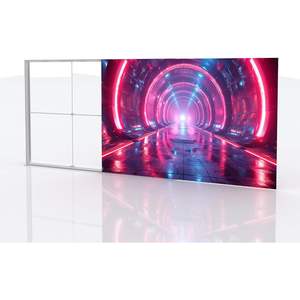 กล่องไฟไร้กรอบแบบพกพา9.84ft สั่งทำได้แบนเนอร์ผ้าไฟสำหรับใช้ในบ้านใช้ในงานจัดแสดงสินค้าแบ็คไลท์ - Product Image 5