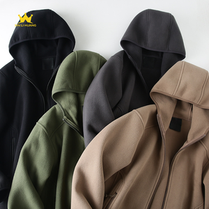 Chaqueta de lana basculante de 480g de peso pesado, chaqueta gruesa acolchada para hombre, suéter holgado con capucha, <span class=keywords><strong>ropa</strong></span> de abrigo de lana - Product Image 5