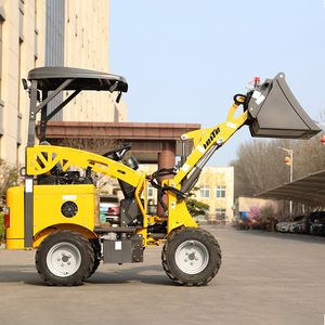 Mini-chargeuse 4x4 compacte avec godet, homologuée CE, pour travaux de terrassement et de voirie - Product Image 3