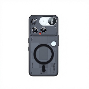 Coque magnétique mate antichoc effet peau avec airbag pour Nothing Phone 3, 3a Pro, 3a Lite, CMF 2 Pro – Vente en gros - Product Image 5