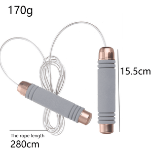 Cuerda de Saltar Profesional Portátil con Asas de Espuma, Resistente al Desgaste - Product Image 5