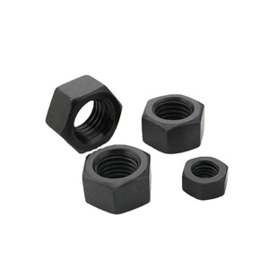 Tuercas Hexagonales Screwman Populares M5 M6 M8 M10 M12 M14 M16 M18 M20 M22 M24 M27 M30 de Acero al Carbono Grado 8.8 Estándar Internacional - Product Image 4