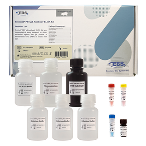 Bajo costo ISO certificado EBS Sentinel PRV GB Kit de ELISA de anticuerpos para cerdos con sensibilidad 100% y 5 Placas/Kit - Product Image 3