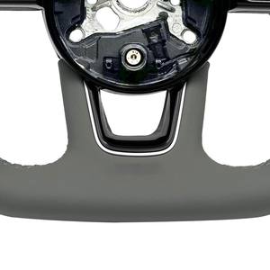 Volant SOON TODA pour <span class=keywords><strong>Audi</strong></span> A3, modèles 8P/8V/8Y, fonction chauffante, cuir avec surpiqûres rouges, contrôle et confort améliorés - Product Image 6