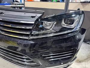 Parachoques Delantero y Punta Frontal Original de Segunda <span class=keywords><strong>Mano</strong></span> con Condensador y Ventilador Eléctrico, Apto para Volkswagen <span class=keywords><strong>Touareg</strong></span> - Product Image 4