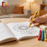 Services de conception et d'impression personnalisés pour livre de coloriage d'histoires pour enfants avec impression offset sur papier d'art et carton