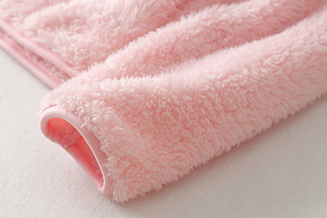 Giacca personalizzata da donna in pile di poliestere rosa in pile da donna giacche taglie forti <span class=keywords><strong>senza</strong></span> cappuccio 2021 <span class=keywords><strong>cappotto</strong></span> con <span class=keywords><strong>collo</strong></span> a Zip da ragazza - Product Image 2