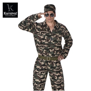 Ensemble de costumes tactiques d'Halloween pour hommes en gros (ODM) – Combinaison de cosplay pour adultes, tenue camouflage avec chapeau et ceinture, inspirée des films et séries TV - Product Image 5