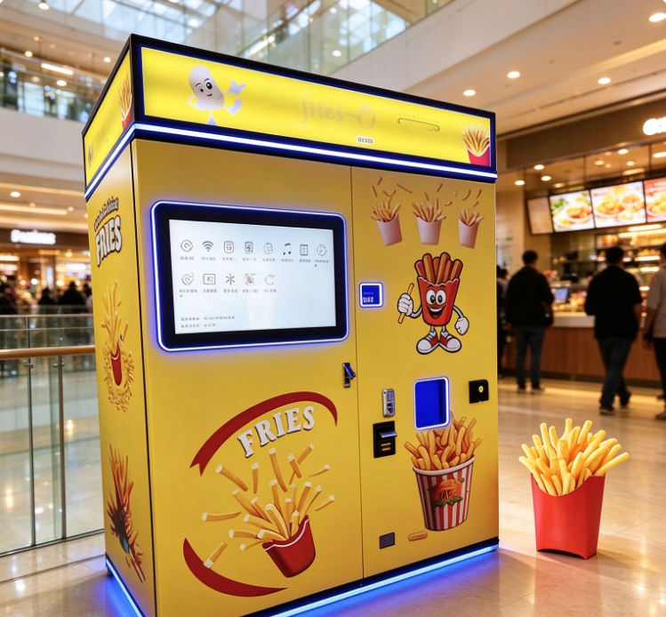 Chuwapi Food Food Vending Machine French Fries Machine Vending Durable Using Cheap ...