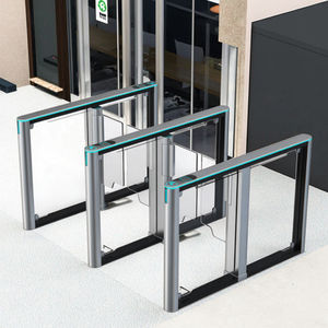 Système de contrôle d'accès pour piétons tout-en-un à portail rapide Tourniquets de visiteur à reconnaissance faciale pour immeuble de bureaux et hall d'exposition - Product Image 6