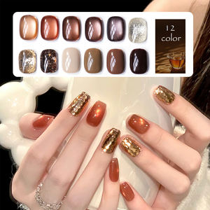 ZRKGEL新款HEMA TPO免费12色紫外线凝胶上光剂套装持久指甲油贴牌免费样品秋冬紫外线凝胶套装 - Product Image 2