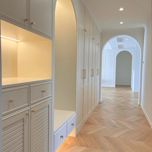<span class=keywords><strong>Armario</strong></span> de Madera para Ropa de Apartamento Moderno, Fácil de Instalar, Bajo en Formaldehído, Resistente a la Humedad e Impermeable, Personalizable - Product Image 5