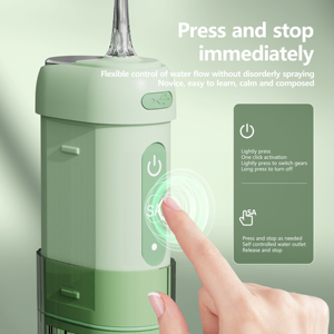 <span class=keywords><strong>Irrigador</strong></span> Bucal Inalámbrico Portátil de Fábrica OEM, Recargable por USB, con Bomba Silenciosa y Diseño Impermeable IPX7 - Product Image 4