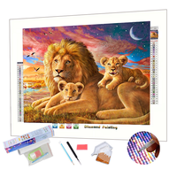 N-0017 Fabricant Art mural sur toile imprimé paysage classique Art décoratif en diamant
