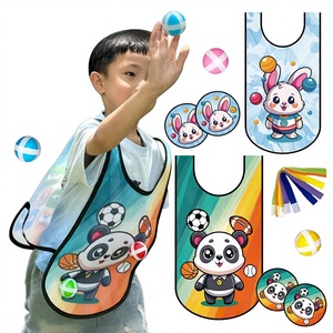 ของเล่นผ้าดอดจ์บอลสำหรับเด็ก เล่นได้ทั้งในบ้านและนอกบ้าน เกมส์เสริมสร้างปฏิสัมพันธ์ระหว่างพ่อแม่ลูก ของเล่นเสริมพัฒนาการประสาทสัมผัสสำหรับเด็กอนุบาล ต่อสู้ด้วยลูกบอลเหนียวเหนอะหนะ - Product Image 1