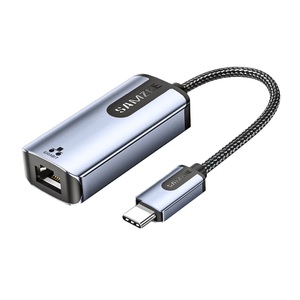 Câble adaptateur réseau <span class=keywords><strong>Ethernet</strong></span> RJ45 SAMZHE 17,5 cm Type-C vers 10/100/1000 Mbps pour MacBook, ordinateurs portables et adaptateur externe pour <span class=keywords><strong>Switch</strong></span> - Product Image 1