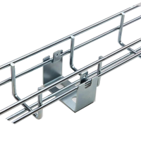 Plateau de câbles en treillis métallique galvanisé, machine de fabrication de paniers de câbles métalliques pour centres de données