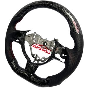 Volante de fibra de carbono forjado para Toyota <span class=keywords><strong>GT86</strong></span> TRD GRMA Subaru BRZ 2012-2020 WAX VA, volante de coche deportivo personalizado - Product Image 1