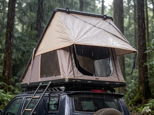 Auvent latéral pliable pour toit <span class=keywords><strong>de</strong></span> voiture - Camping en plein air, ouverture automatique quatre saisons, structure en acier inoxydable, coque en polyester - Product Image 6