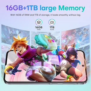 Nouveau téléphone <span class=keywords><strong>intelligent</strong></span> 5G A56 transfrontalier Android 15 à grand écran HD, 16 Go 1 To, fabricant d'origine Chine, MediaTek Quad-Core, Type-C - Product Image 4