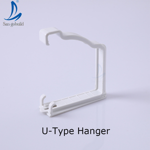 Crochets <span class=keywords><strong>pour</strong></span> guirlandes lumineuses en tôle d'acier galvanisé <span class=keywords><strong>pour</strong></span> gouttières de toit, demi-rond en PVC Suncast <span class=keywords><strong>pour</strong></span> gouttières de descente d'eau et protection contre les éclaboussures - Product Image 5