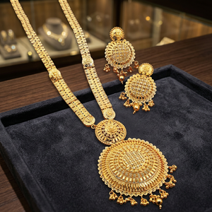 Juego de Joyería Larga de Micro Oro de 14K, 18K y 24K al por Mayor, Juego de Joyería Larga Tradicional, Collares Largos de Moda de Micro Oro sobre Latón - Product Image 6