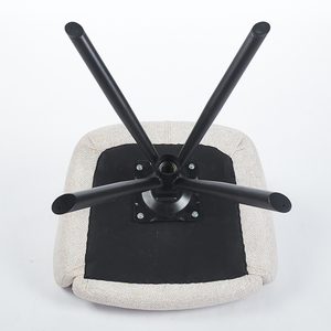 Đương Đại Bắc Âu hiện đại sang trọng khách sạn nhà bếp nhà hàng ghế cánh tay vải da Ghế ăn cho bàn ăn - Product Image 5