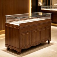 GZowin Schmuck-Vitrine mit LED-Beleuchtung, Umweltfreundliches und Langlebiges Design, Anpassbare Farben und Ausführungen für Einzelhandel und Zuhause