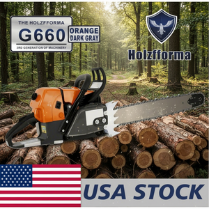 Motosega a Benzina Farmertec G660 92cc di Alta Qualità, Modello D0100HA7IVY con Barra Guida e Catena per Macchinari Forestali, Disponibile negli USA - Product Image 3