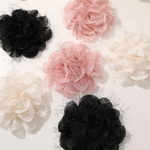 Atmósfera de Hadas, Hermosas y Elegantes Flores de Gasa de Poliéster Fluidas, Manualidades DIY, Corsages Dulces, Collares, Decoración - Product Image 3