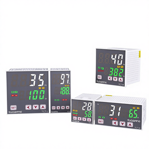 ตัวควบคุมอุณหภูมิอัจฉริยะ TC7 TUOBANG OEM ABS พร้อมหน้าจอ LCD ความละเอียด 0.1 องศาเซลเซียส ระบบควบคุมแบบ PID อเนกประสงค์ รีเลย์ I/O สากล SSR 0-10V 4-20mA 24Vdc - Product Image 1