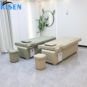Kisen Commercial Shampoo <b>Bed</b> for Head Spa Foot Bath Salon Massage Table Pedicure Chair Electric Adjustable Backrest on Sale - Product Image 4