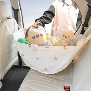 Ins carro assento armazenamento cinta pode ser dual-purpose urso pendurado grande capacidade sundries carro armazenamento saco saco de armazenamento