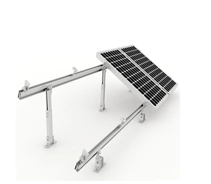 0-60 °   Supports de montage inclinables multi-angles réglables pour panneaux solaires, <span class=keywords><strong>en</strong></span> aluminium anodisé, pour toits plats de garages et abris - Product Image 6