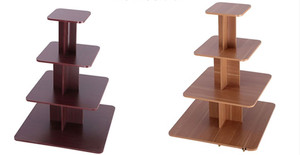 Ahşap gondol ekran standı, kule raf marketler için - Product Image 4