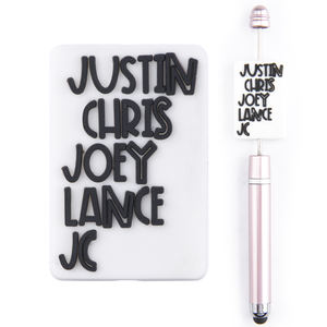 Venta al por mayor personalización Taylor Bunny <span class=keywords><strong>Karol</strong></span> <span class=keywords><strong>G</strong></span> Selena bolígrafos encantos decoración Hawaii equipo de fútbol <span class=keywords><strong>Punto</strong></span> focal cuentas de silicona - Product Image 6