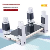 Clip Rectangular de Acero Aleado Aplicable para Teléfonos y Tabletas Apple y Android, Fijador de Pantalla para Productos Digitales, Adhesivo para Levantar la Pantalla