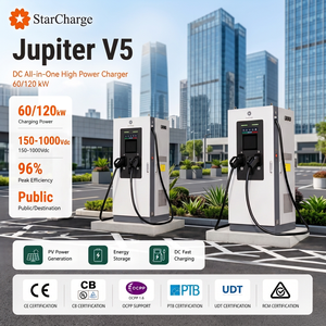 Starcharge Jupiter V5 120kW GBT 150-950Vdc 300A Estación de Carga Rápida DC con Boost, Asignación Dinámica de Energía y Doble 4G - Product Image 1